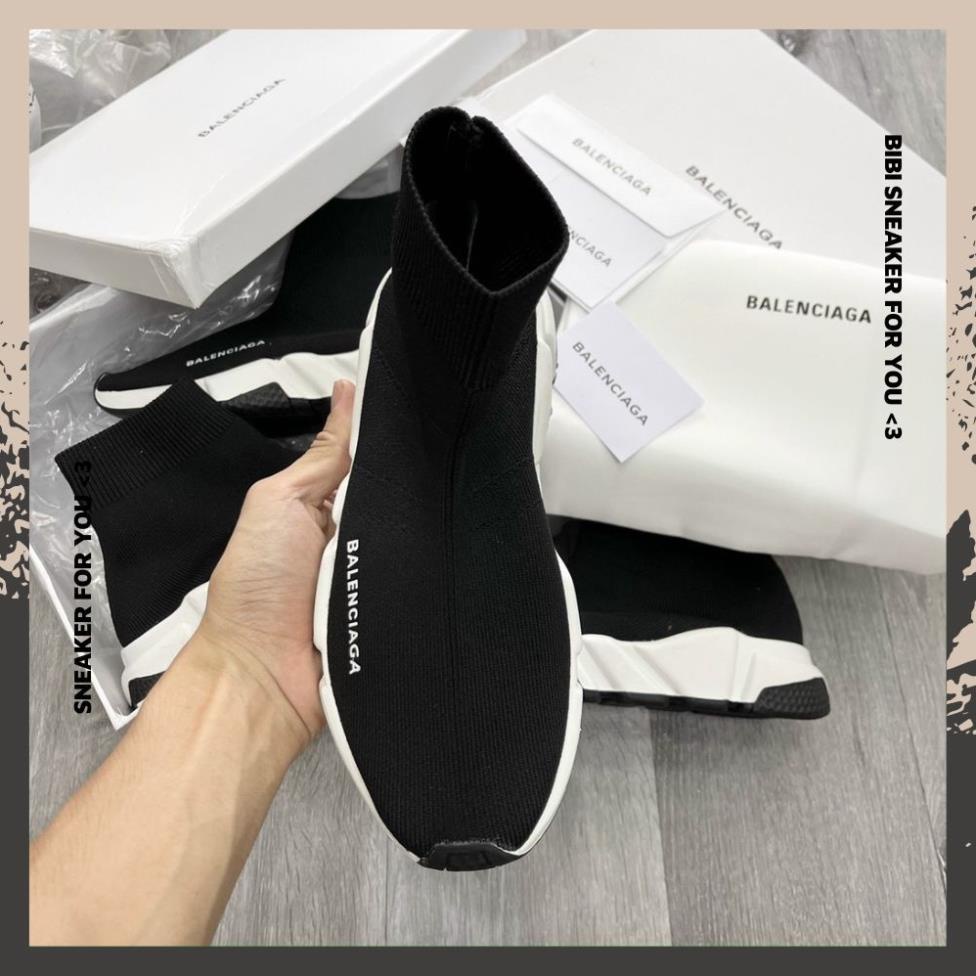 Giày Balenciaga Speed Cổ Cao Nam Nữ, Giày Thể Thao Sneaker Hàng Cao Cấp Full size