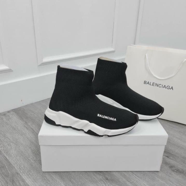 Giày Balenciaga Speed Cổ Chun, Giày Balenciaga Màu Đen Nam Nữ Thể Thao Hàng Đẹp Full size nam nữ