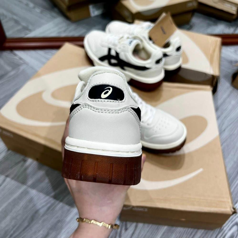 Giày Asics Court MZ Cream Black Gum mẫu mới nhất hót trend đủ size nam nữ full size nam nữ