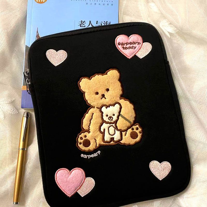 Túi Đựng Máy Tính Bảng Họa Tiết Hoạt Hình Dễ Thương Cho ipad10.2 inch air2 / 3 pro10.5 inch Bảo Vệ