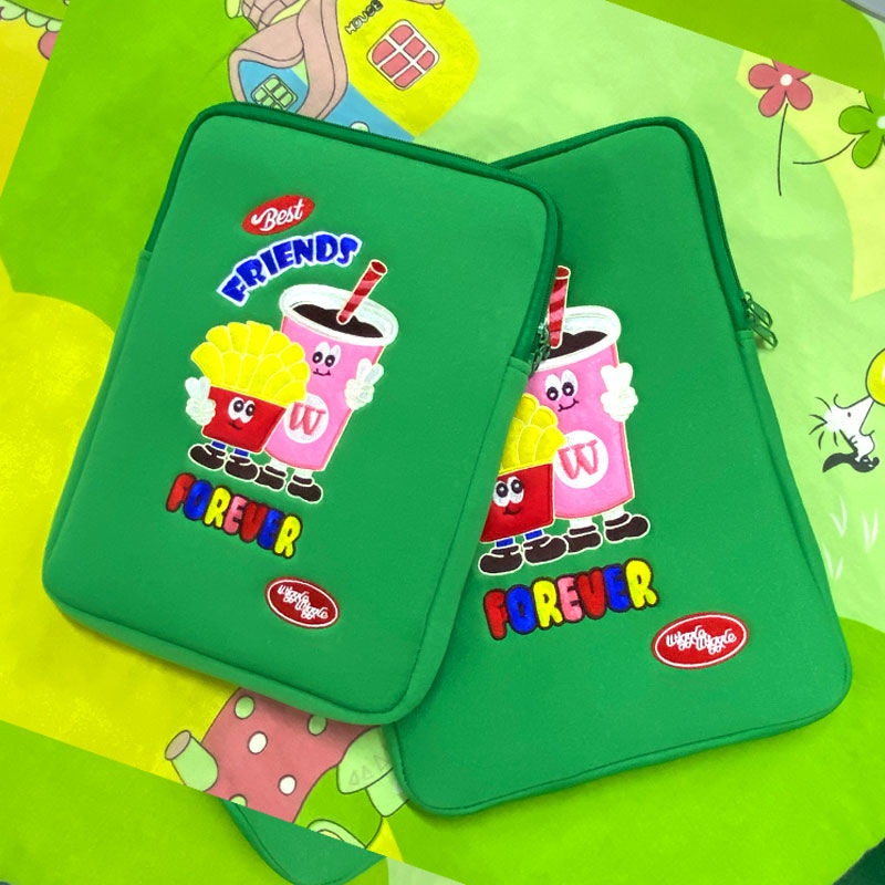 Túi Đựng Máy Tính Bảng Họa Tiết Hoạt Hình Dễ Thương Cho ipad10.2 inch air2 / 3 pro10.5 inch Bảo Vệ