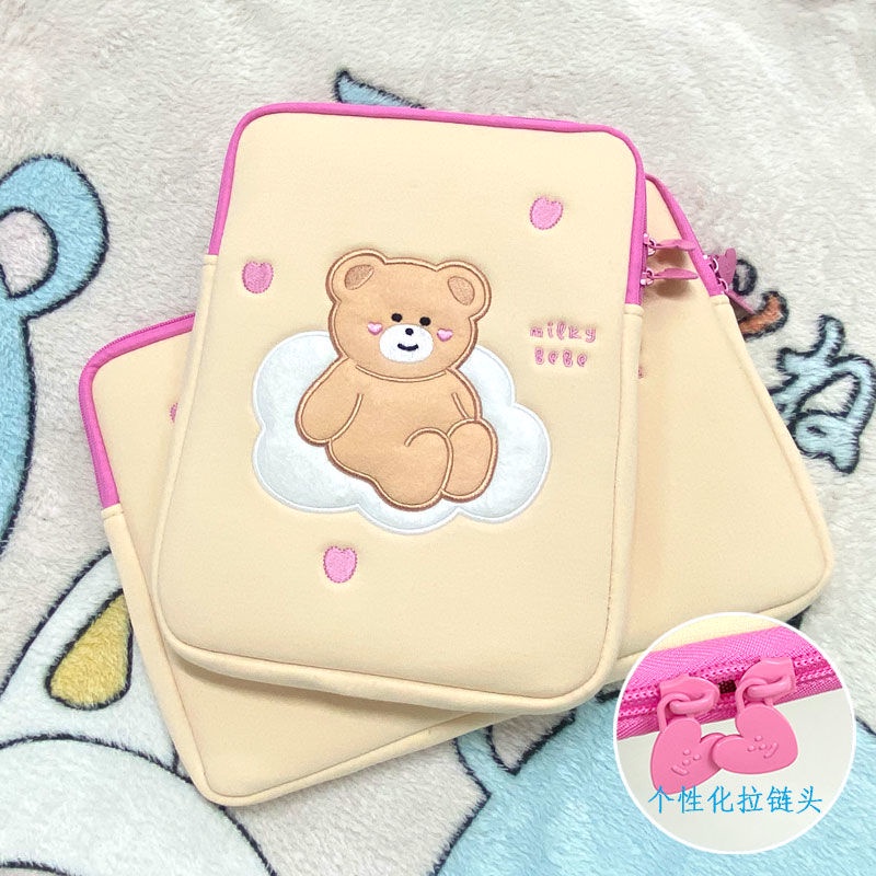 Túi Đựng Máy Tính Bảng Họa Tiết Hoạt Hình Dễ Thương Cho ipad10.2 inch air2 / 3 pro10.5 inch Bảo Vệ