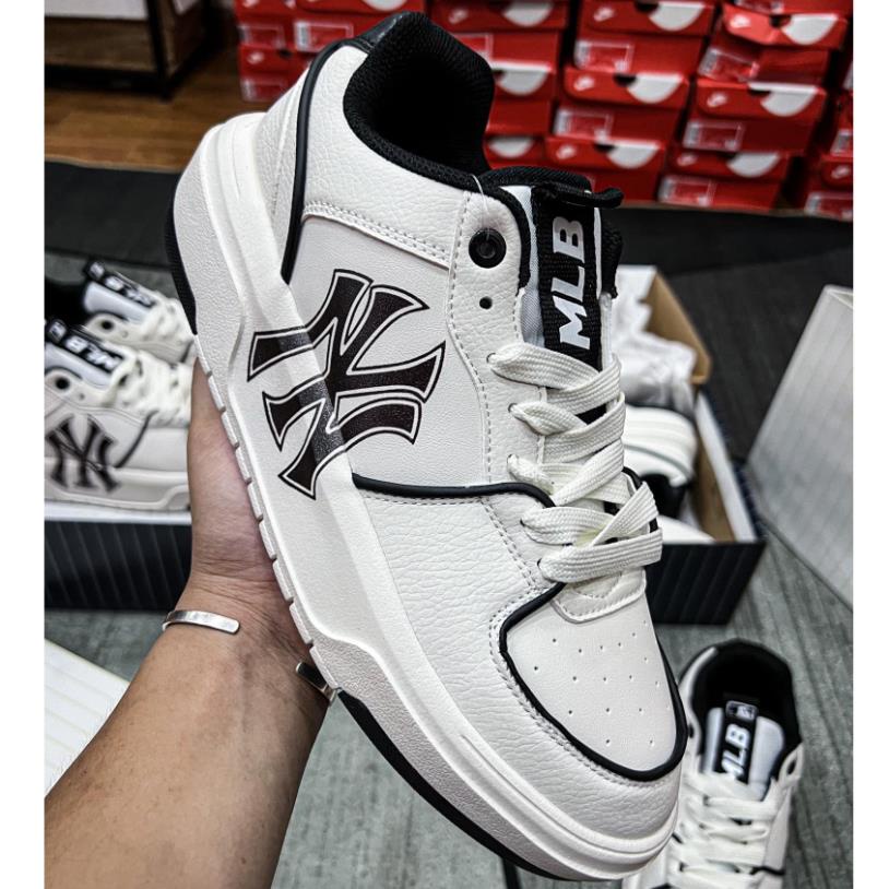 Giày thể thao MLB chunky liner new york yankees cao cấp,3 màu đế cao 5cm.