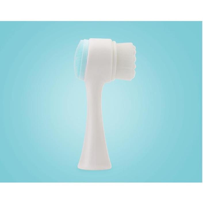 Cọ massage rửa mặt KOREA 2 đầu 3D gai silicon