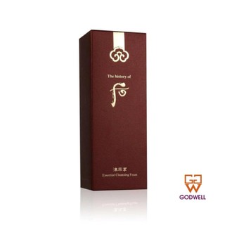 [THE HISTORY OF WHOO]  Sữa Rửa Mặt Jinyul Essential Cleansing Foam 180ml