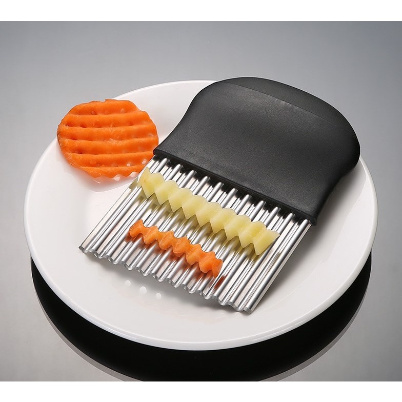 Dao cắt dưa hấu / khoai tây BDO gợn sóng tiện lợi