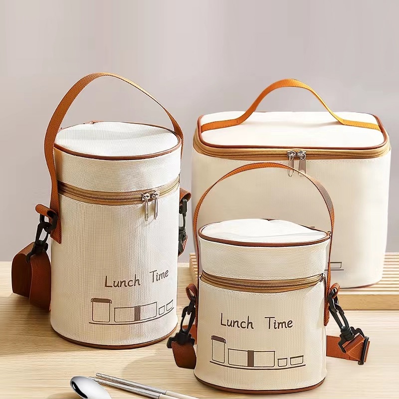 Japanese Bento Packing Bag With Rice Office Workers Insulation Household Small Bento Bag