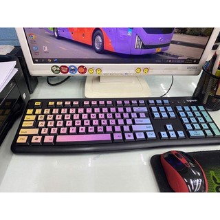 Decal Bàn Phím Pc Màu Sắc