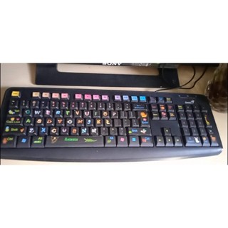 Decal Bàn Phím Pc Màu Sắc