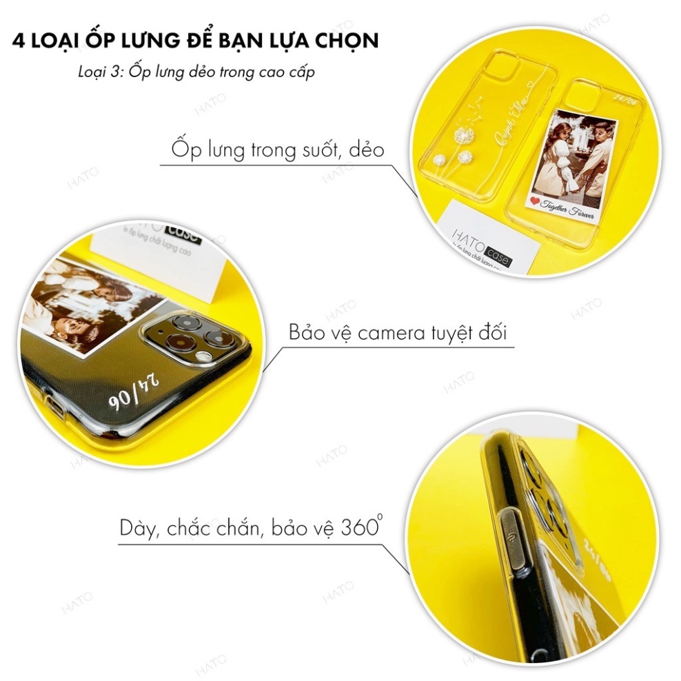 In Ốp Lưng Theo Yêu Cầu, Đặt Làm Ốp Kính Tráng Gương, Silicon, Chống Sốc In Hình Bạn Thích