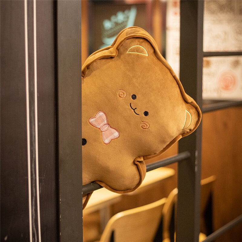 Munroe Gối Ngủ Nhồi Bông Hình Gingerbread man Bánh Quy Gừng Thỏ Ragdoll Dễ Thương Dùng Làm Quà Tặng Cho Bạn Gái