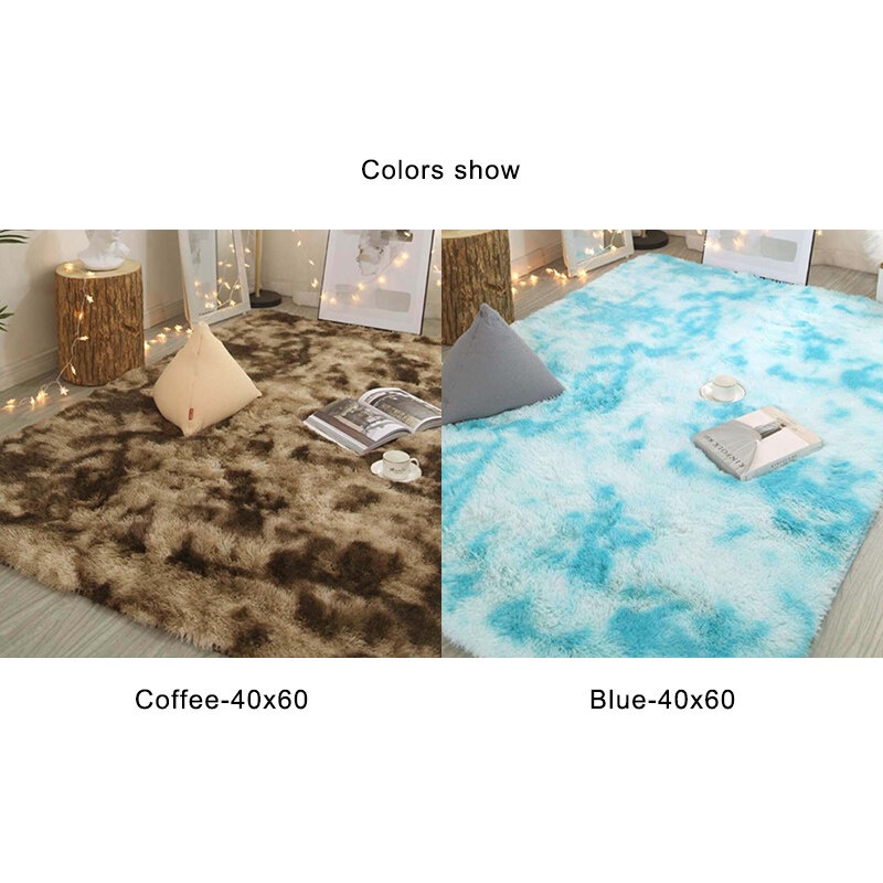 Thảm Len Lót Sàn Nhuộm Màu Kiểu Dáng Đơn Giản Hiện Đại