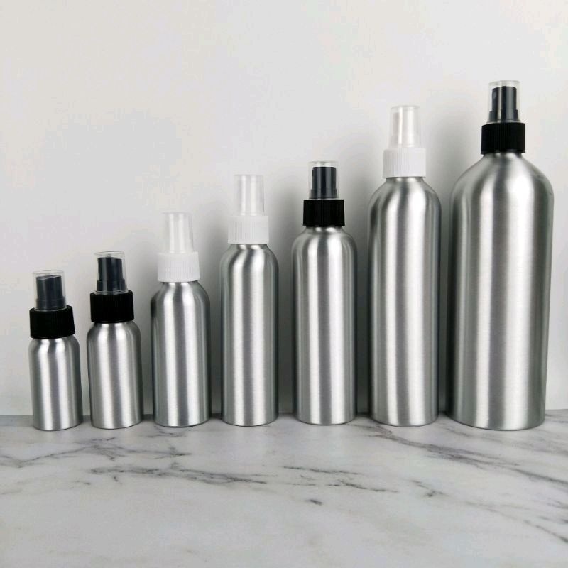 Chai Xịt Phun Sương HUHA Kho Sỉ Thân Nhôm 30ml,50ml,100ml chiết mỹ phẩm, đựng dung dịch .