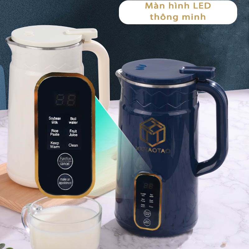 Máy Làm, Xay Sữa Hạt Đa Năng XUTAOTAO 5in1 ưu Việt cao cấp Vừa Xay Vừa Làm Nóng Và Nhiều Chức Năng Khác...