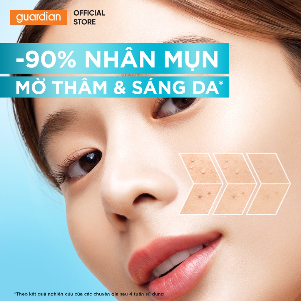 Tinh Chất Mờ Thâm Sáng Da Garnier Bright Complete Anti-Acness Booster Serum 4% Cho Da Dầu Mụn 30ml