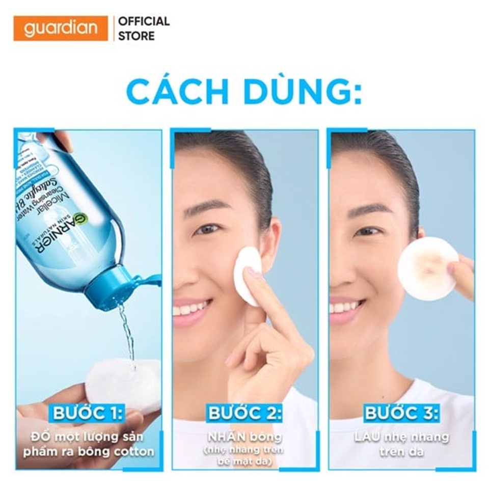 Nước Tẩy Trang Cho Da Dầu Mụn Micellar Water Garnier 400Ml