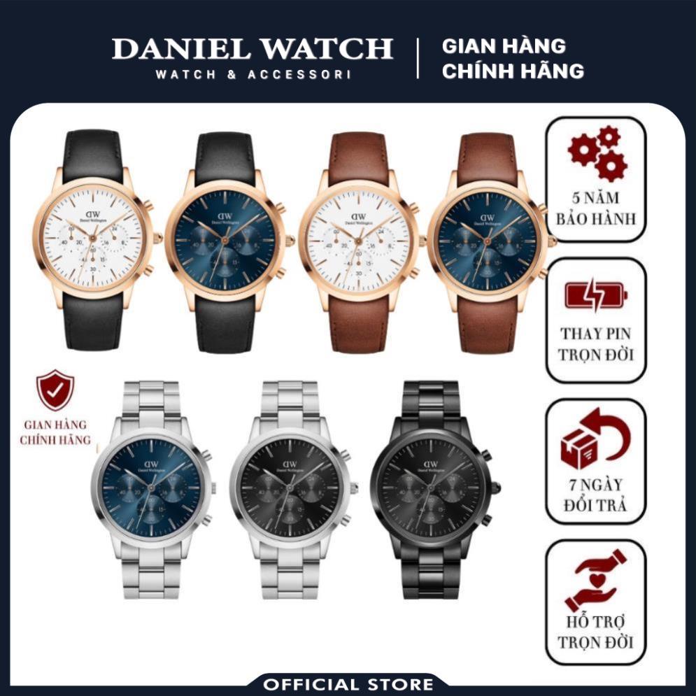 Đồng Hồ Nam Daniel Wellington Iconic Chronograph 6 Kim - 42mm Chính Hãng - Đồng Hồ - Daniel Store