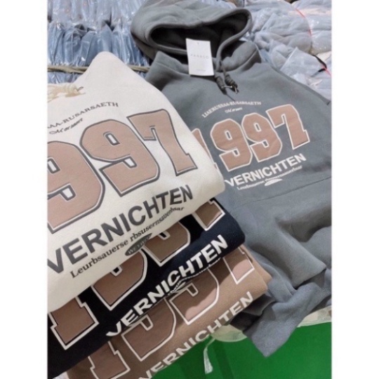 Áo hoodie nam nữ fom rộng unisex in chữ thiết kế , chất nỉ dày dặn phong cách trẻ trung hot 2023