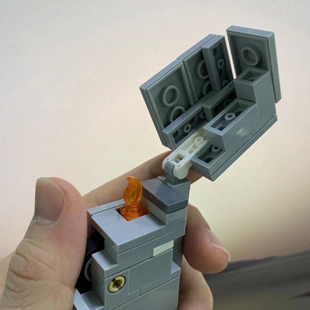 Bộ Đồ Chơi Lắp Ráp Mô Hình lego Ba Chiều Có Thể Di Chuyển Được Giáo Dục Montessoly lighter m