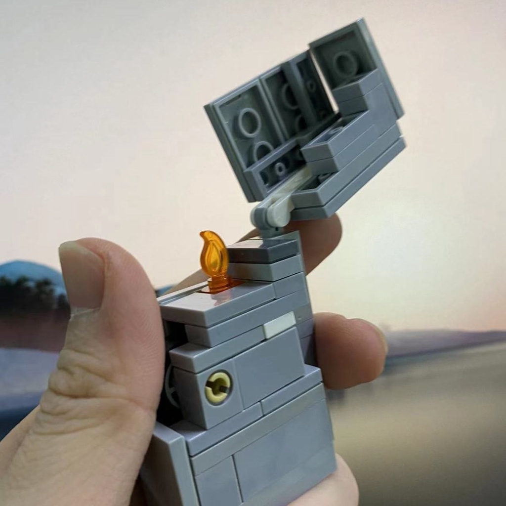 Bộ Đồ Chơi Lắp Ráp Mô Hình lego Ba Chiều Có Thể Di Chuyển Được Giáo Dục Montessoly lighter m