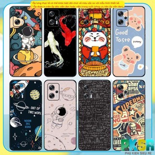 Ốp lưng Xiaomi Poco X4 GT / Redmi note 11T pro / Redmi Note 12T Pro dẻo đen bảo vệ cam hình phi hành gia mẫu mới