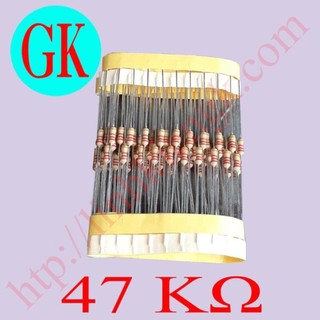 Điện trở 47 k ôm 1/4w