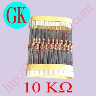 Điện trở 10 k ôm 1/4w
