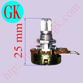 Chiết áp 10K đơn trơn [K-07-07]