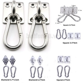 Bộ dụng cụ treo võng với 2 móc hình chữ U bằng thép không gỉ chất lượng cao