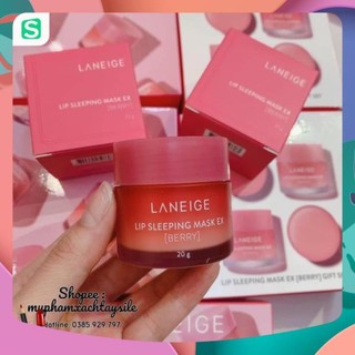 Mẫu mới - mặt nạ ngủ môi laneige lip sleeping mask berry 20gr - ủ môi laneige