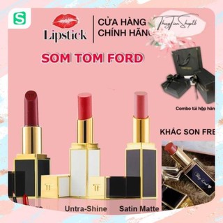 Son lì Tom Ford cao cấp, không chì, bền màu lâu, không trôi khi ăn chính hãng lipstick offical store
