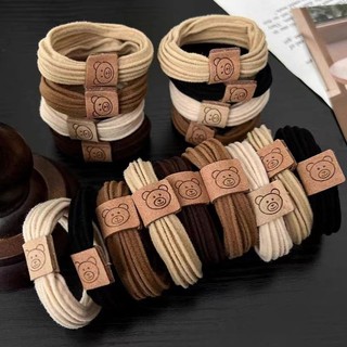 Dây buộc tóc, cột tóc Hàn Quốc hình gấu hoa cúc cute dễ thương - Alice Store