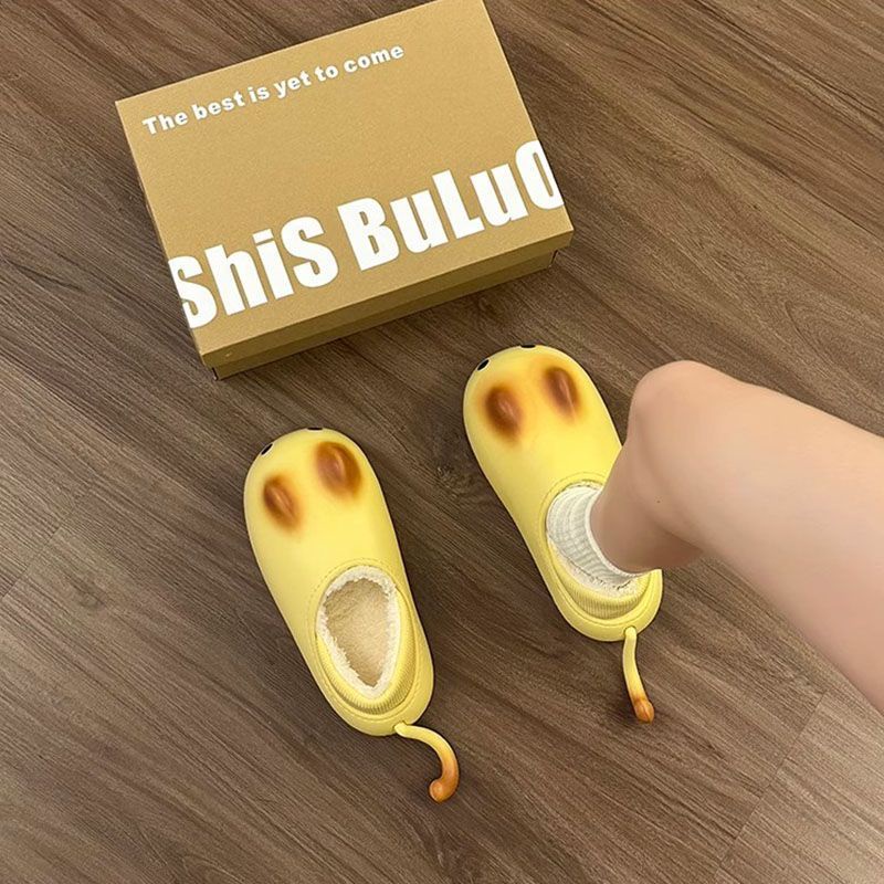 Dép Bông Đi Trong Nhà Chống Trượt Hình Hoạt Hình Xinh Xắn Cho Nữ