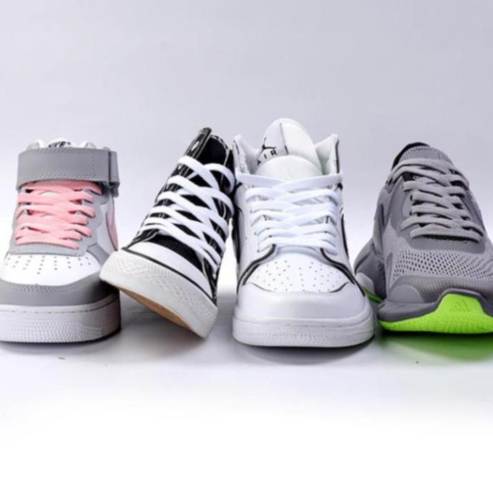 Dây giày thể thao dẹp nhiều màu sắc, dây giày phù hợp với các loại giày Sneaker độ dài 120cm và 160cm - MH1