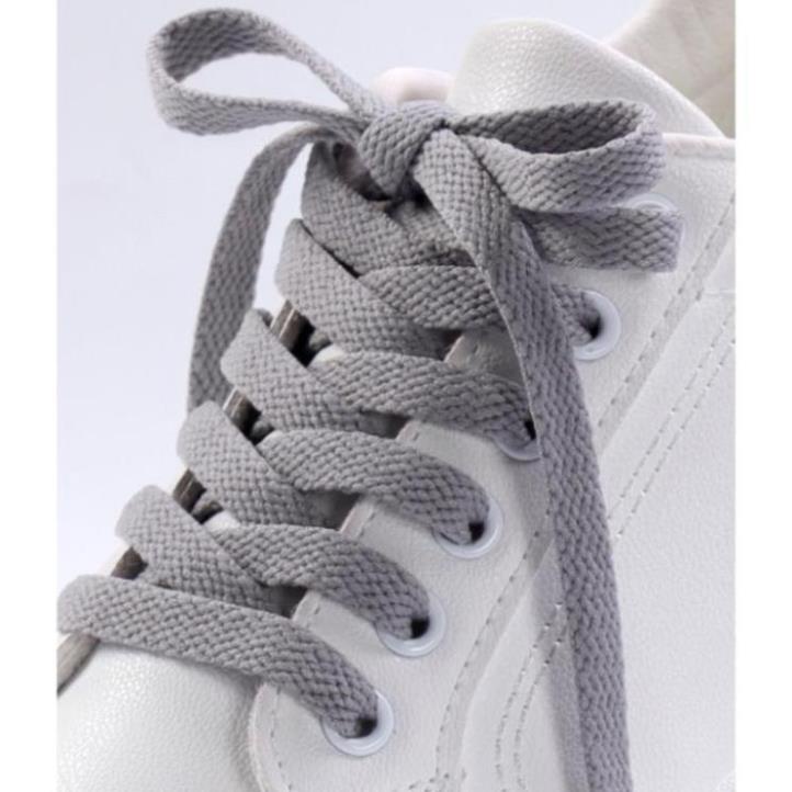 Dây giày thể thao dẹp nhiều màu sắc, dây giày phù hợp với các loại giày Sneaker độ dài 120cm và 160cm - MH1