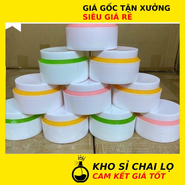Hủ Hộp Đựng Kem ❂ Hũ Hộp Đựng Kem Body 150g,200g Xéo Chiết Mỹ Phẩm , Phụ Kiện Du Lịch