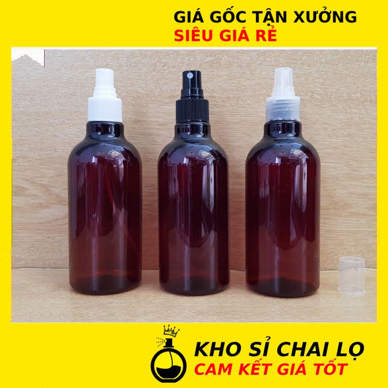 Chai Xịt Phun Sương ❤  Chai Nhựa Pet Chiết Mỹ Phẩm Xịt Phun Sương Đựng Nước Hoa, Xịt Sát Khuẩn, Nước Rửa Tay