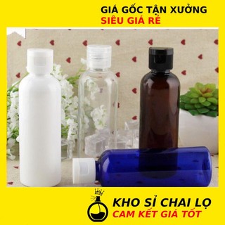 Chai chiết mỹ phẩm ❤ chai nhựa pet nắp bật chiết gel rửa tay, dầu gội, sữa tắm .