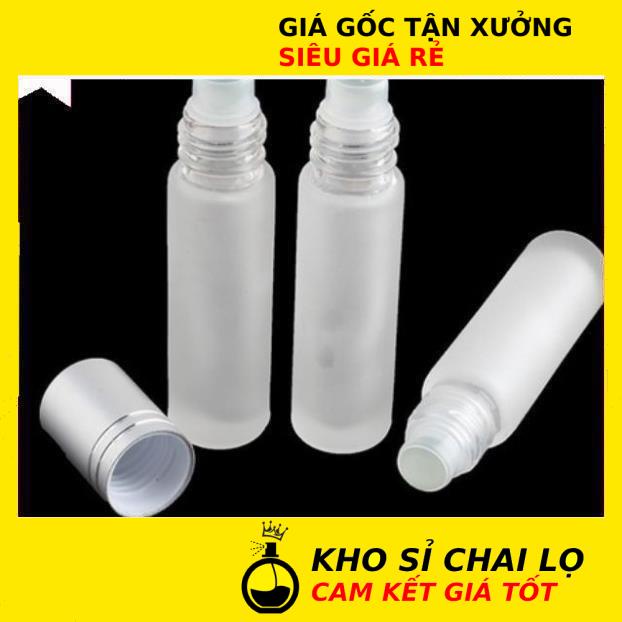 Chai Lọ Chiết Nước Hoa ❂ Vỏ Chai Lọ Chiết Nước Hoa 10ml Dạng Bi Lăn , Phụ Kiện Du Lịch