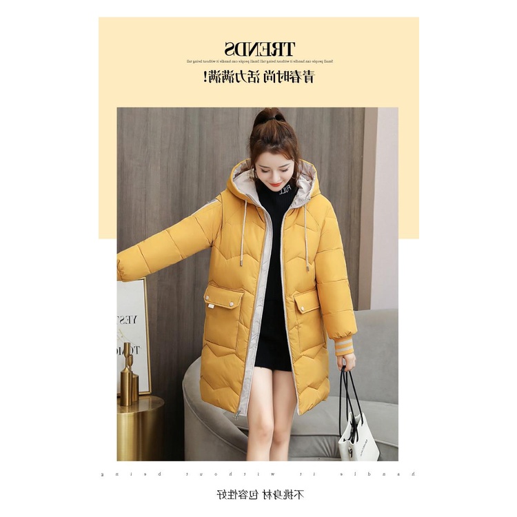 Áo Khoác Đệm Dày Dặn Phong Cách Hàn Quốc Thời Trang Mùa Đông Hàng Mới 2023