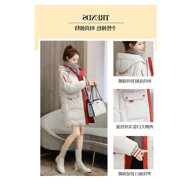 Áo Khoác Đệm Dày Dặn Phong Cách Hàn Quốc Thời Trang Mùa Đông Hàng Mới 2023