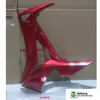 Bộ ốp yếm bên trái | bửng yếm Future 125 màu Đỏ chính hãng Honda