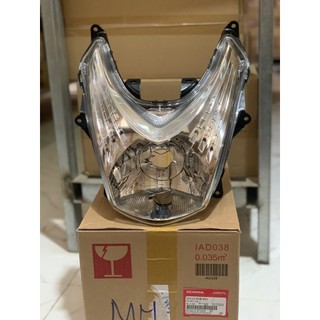 Cụm đèn pha trước click 110 chính hãng honda