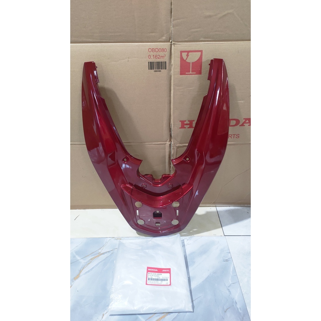 Ốp tay dắt sau PCX 125 (2014-2015) màu Đỏ mận *R350C* chính hãng Honda (84151-K35-V00ZB)