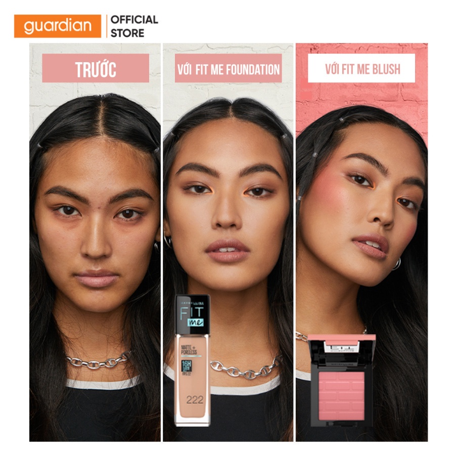 Phấn Má Hồng Mịn Lì Chuẩn Màu Maybelline Fit Me #20 Hope 4,5gr