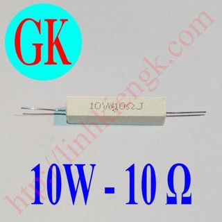 Điện trở sứ 10w 10 ôm