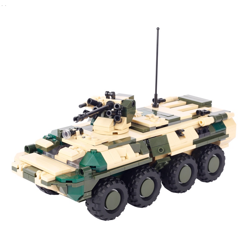 Mô Hình Xe Hơi Quân Đội Nga btr-particle 82 lego