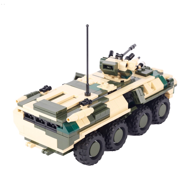 Mô Hình Xe Hơi Quân Đội Nga btr-particle 82 lego