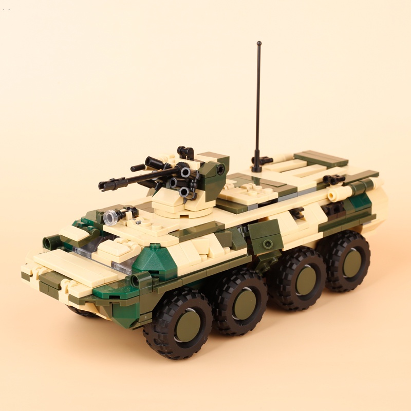 Mô Hình Xe Hơi Quân Đội Nga btr-particle 82 lego