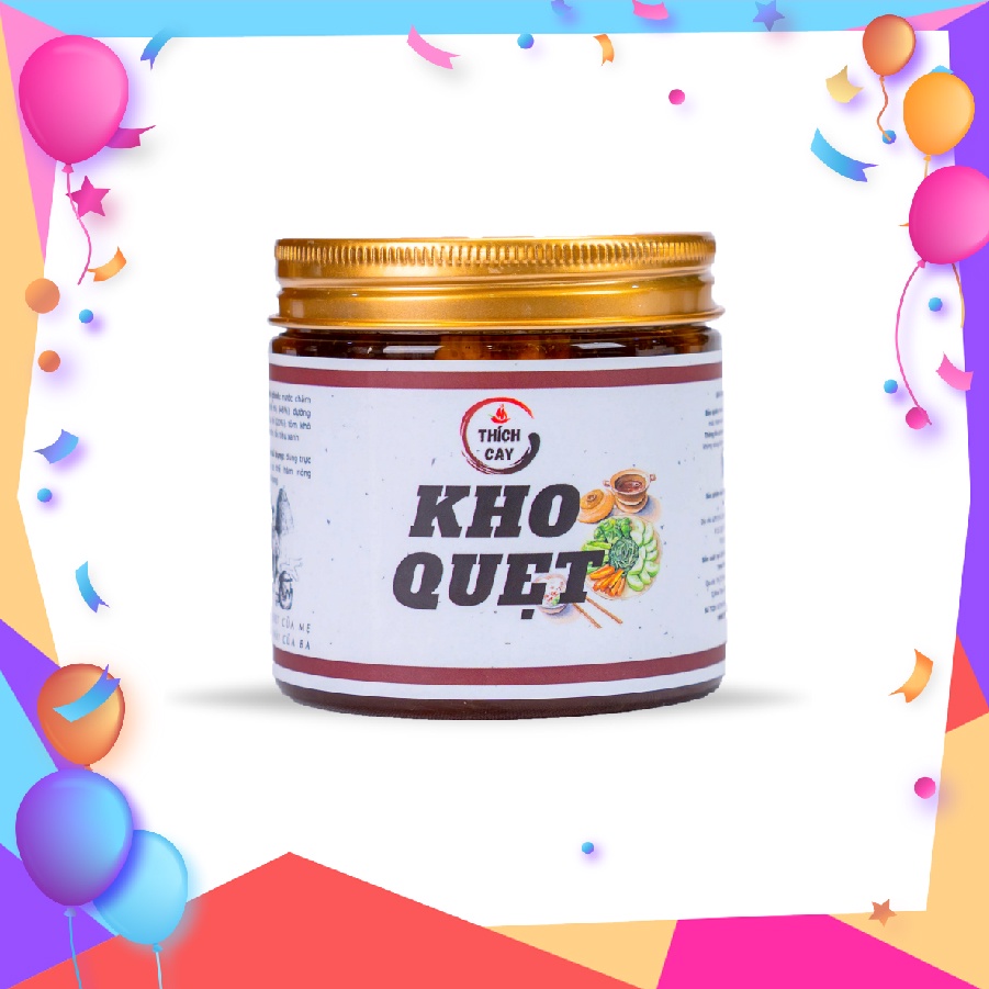 Kho quẹt tôm thịt Thích Cay 150g - tiện lợi, thơm ngon, đặc sản Việt